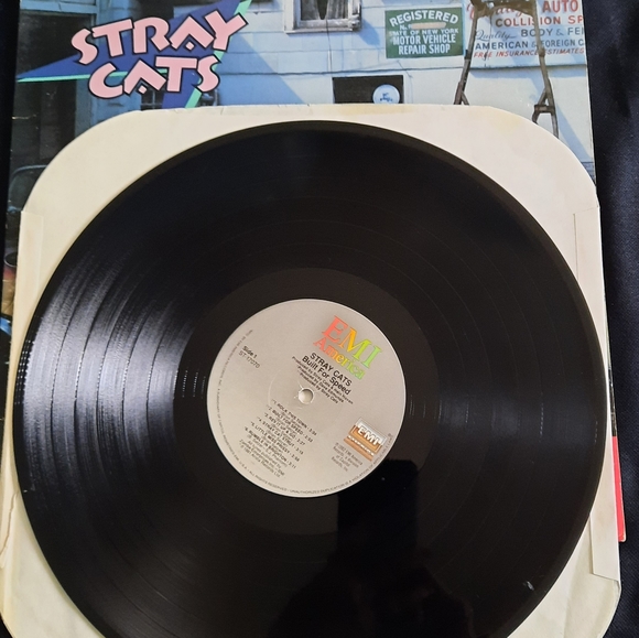 Stray Cats- Built For Speed, Vinyl LP 1982 - Picture 4 of 8
